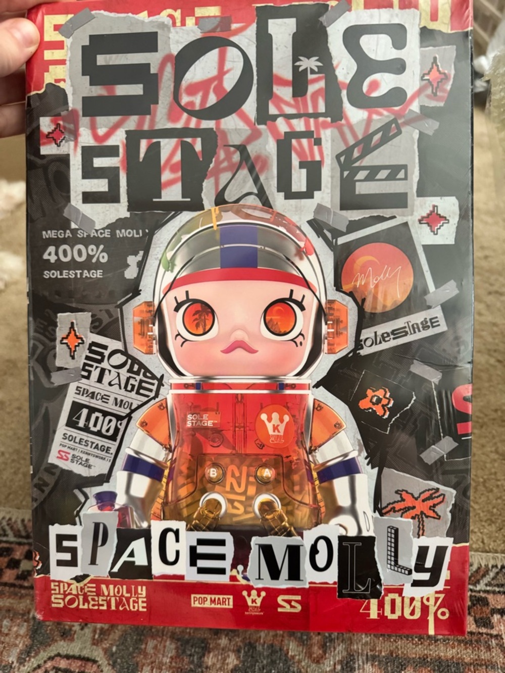 Pop Mart Mega Space Molly Sole Stage 400%